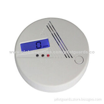 CO Detector Manufacturer, Imported Sensor, Ceiling-mounted, High-sensitivity, with CE/RoHS Mark
